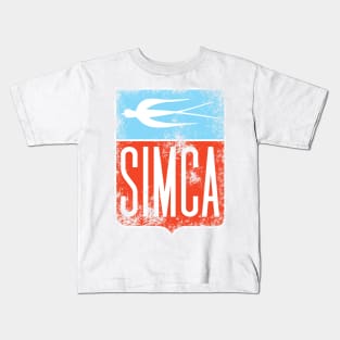 Vintage Simca emblem Kids T-Shirt